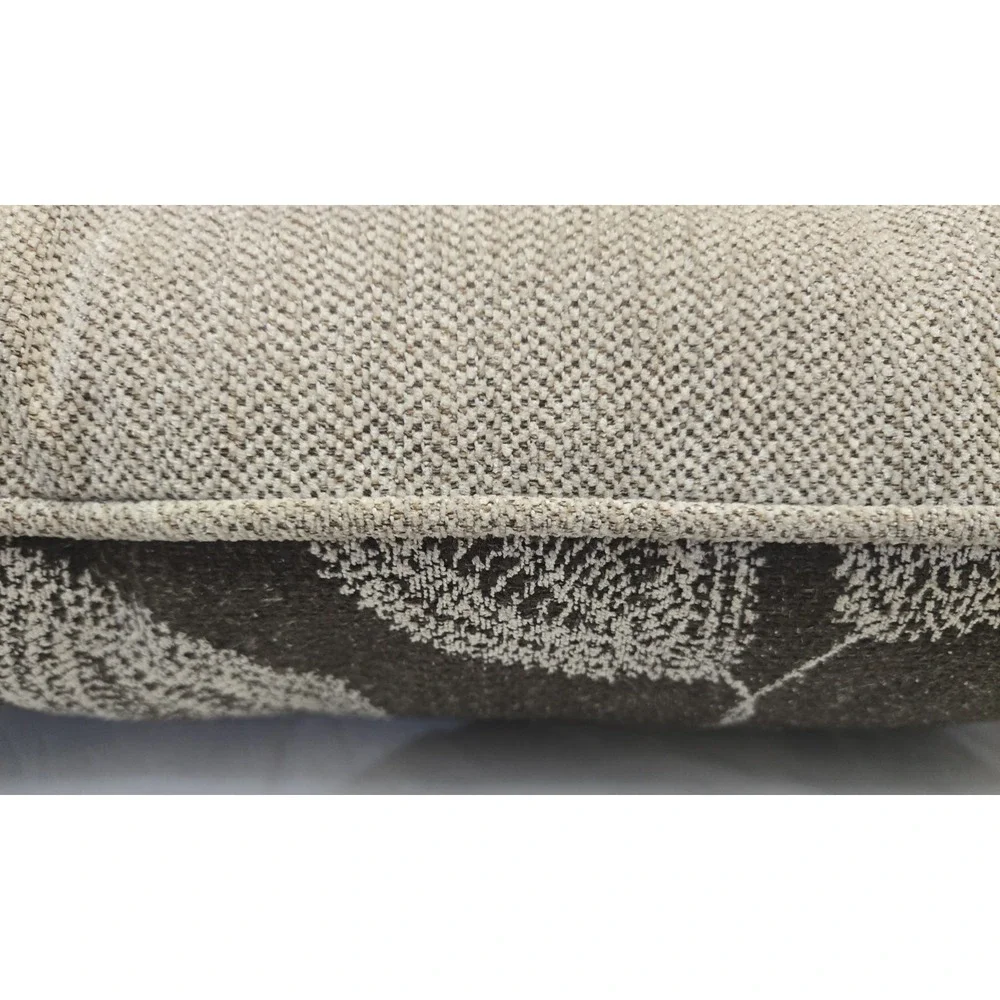 D.V. KAP Home Adril Throw Pillow 14X24 Inch Special Sizing (when flat) Brown Hue